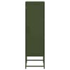 vidaXL Highboard Olive Green Steel Cabinet Rectangular Industrial
