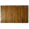 vidaXL Bath Mat Set of 3 Natural Acacia Acacia Hardwood 31.5 x 19.7 in