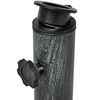 vidaXL Umbrella Stand Black and green Cast iron Standard