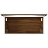 vidaXL Bathroom Furniture Set Brown Oak Engineered wood Large