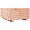 vidaXL Garden Planter Natural wood Solid Douglas wood Medium Durable