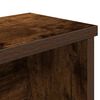 vidaXL Kitchen Rack Stackable Smoked Oak 23.6x5.9x6.3" Engineered Wood