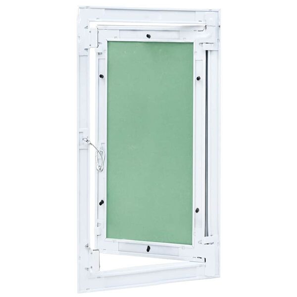 vidaXL Access Panel White 35 x 55 cm Aluminium and Plasterboard