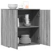vidaXL Sideboard Grey Sonoma Engineered Wood Medium Sideboard