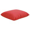 vidaXL Sofa Cushion Set of 4 Red Fabric (100% polyester) 19.7 x 19.7 in