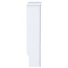vidaXL MDF Radiator Cover White 80.7"