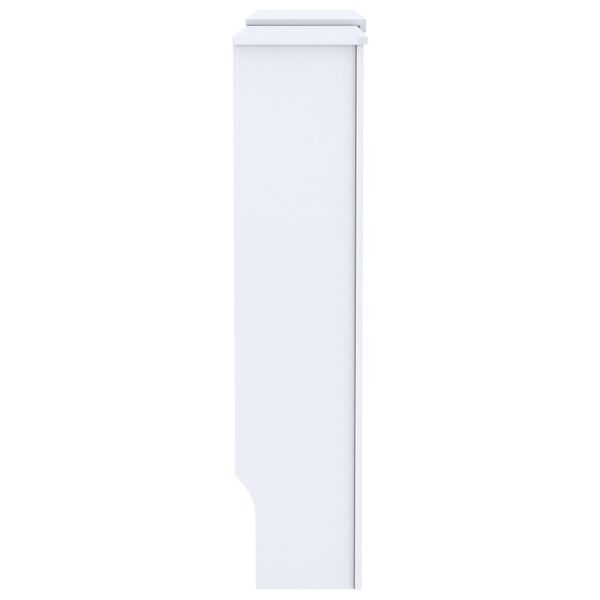 vidaXL MDF Radiator Cover White 80.7"
