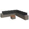 vidaXL Garden Sofa Set Grey