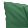 vidaXL Swing Chair Cushions 2 pcs Green 19.7"
