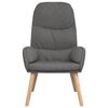 vidaXL Relaxing Chair Light Grey