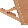 vidaXL Table Easel 25.6x18.9x2.8" Solid Beech Wood