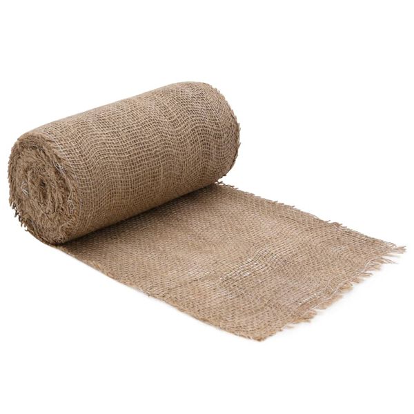 vidaXL Jute Roll Natural 100% Natural Jute 82.0 ft x 9.8 in Jute Roll