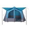 vidaXL Camping Tent Cabin 5-Person Blue Waterproof