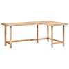 vidaXL Desk 71"x47.2"x30" Solid Mango Wood