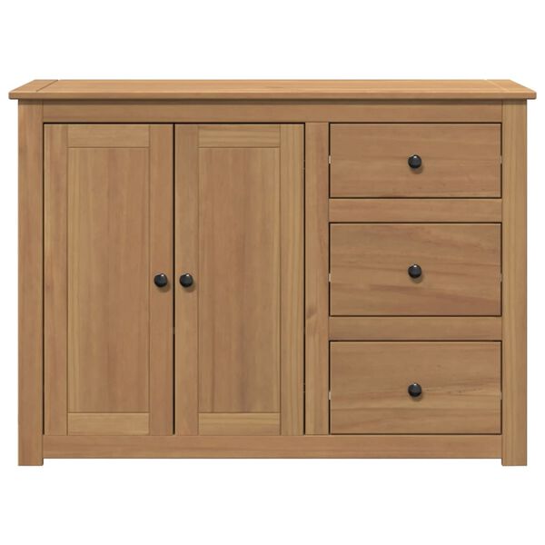 vidaXL Sideboard Honey Solid pine wood Medium Sideboard Rectangular