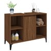 vidaXL Sink Cabinet Brown Oak Engineered Wood Medium