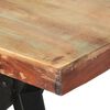 vidaXL Dining Table Mixed color Solid reclaimed wood 70.9x35.4x29.9 in