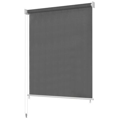 vidaXL Outdoor Roller Blind 157.5"x55.1" Anthracite