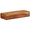 vidaXL Wall Shelves 2 pcs 15.7"x6.7"x3.1" Solid Wood Acacia