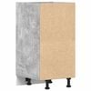vidaXL Bottom Cabinet Concrete gray Engineered wood 15.7x17.5x32.1 in