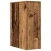 vidaXL Narrow Bathroom Cupboard Old wood Engineered wood Slim
