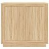 vidaXL Sideboard Sonoma oak Engineered wood Medium Sonoma Oak Sideboard
