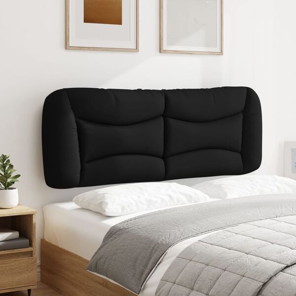 vidaXL Headboard Cushion Black 100% polyester