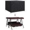 vidaXL Outdoor Swing Cover 98.43 x 98.43 x 62.99 in 210D Oxford Fabric