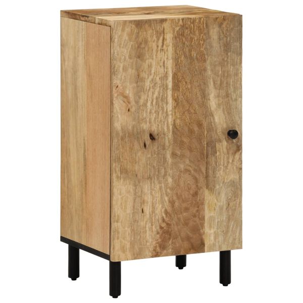 vidaXL Side Cabinet Brown Solid mango wood, engineered wood, iron