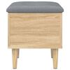 vidaXL Storage Bench Sonoma oak