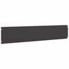 vidaXL Lawn Edgings 10 pcs Black 7.9x40.6" Cold-rolled Steel