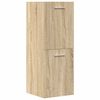 vidaXL Bathroom Furniture Set Sonoma oak Engineered wood Medium