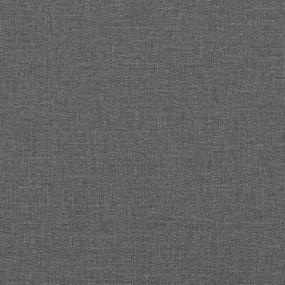 vidaXL Footstool Dark Gray 23.6"x19.7"x16.1" Fabric