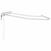 vidaXL Awning Frame White 118.1" x 78.7" Metal
