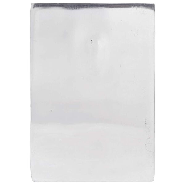 vidaXL Bookends 2 pcs Silver 11 x 14 x 17.5 cm Aluminium