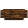 vidaXL Coffee Table Smoked oak Engineered wood Medium Durable