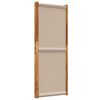 vidaXL 3-Panel Room Divider Taupe 82.7"x70.9"