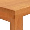 vidaXL Desk Natural Teak Solid teak wood Medium Desk Rectangular
