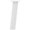 vidaXL Coffee Table Leg White Powder-coated steel