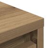 vidaXL Shoe Cabinet Artisan oak Engineered wood Compact Shoe Cabinet