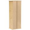 vidaXL CD Cabinet Honey Solid pine wood, engineered wood, metal Medium