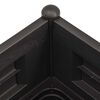 vidaXL Raised Bed Anthracite Polypropylene Large UV-resistant materials