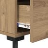 vidaXL Bedside Cabinet Artisan Oak 15.75 x 15.75 x 25.98 in