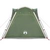 vidaXL Camping Tent 4-Person Green Quick Release Waterproof