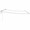 vidaXL Awning White 157.48" x 118.11" Metal