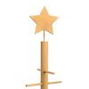 vidaXL Wooden Christmas Tree for Decoration 70.9" Solid Wood Pine