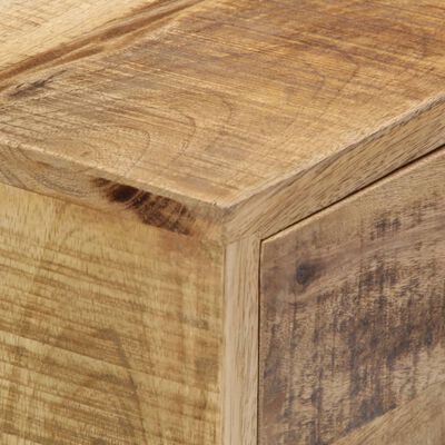 vidaXL Sideboard 34.6"x11.8"x28" Solid Mango Wood