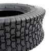 vidaXL Tire Set of 2 Black Rubber 13x5.00-6 Heavy Weight Endurance