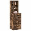 vidaXL Highboard Smoked oak 40 x 41 x 135 cm Engineered wood