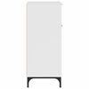 vidaXL Bathroom Cabinet with Door High gloss white 39.5 x 36 x 88 cm